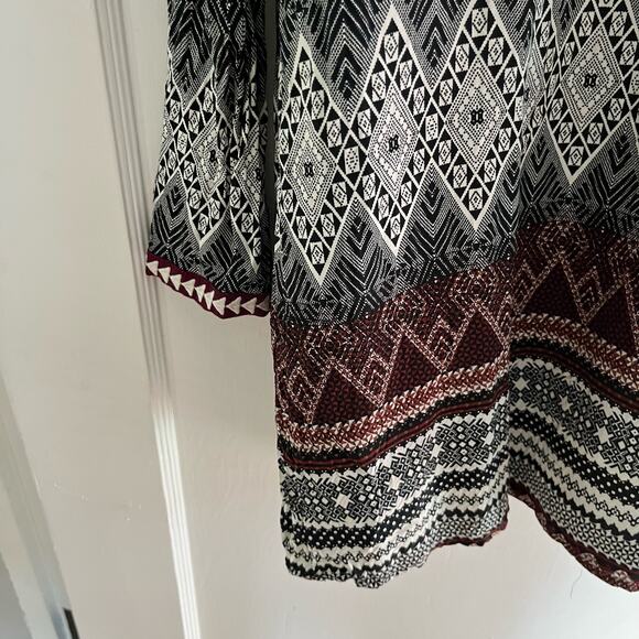 THML Boho Shift Dress Size Medium - Picture 3 of 9